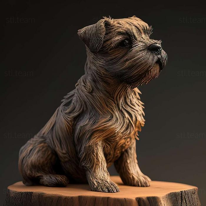 Border Terrier dog